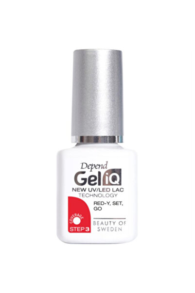 Depend Set 2 x Oja Semipermanenta Gel IQ UV LED, Ready Set Go, 5 ml