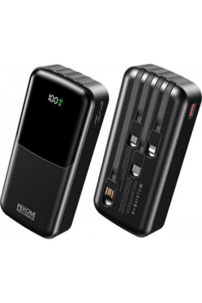 WK WP-66 Power Bank 20000mAh 22.5W Power Delivery Μαύρο