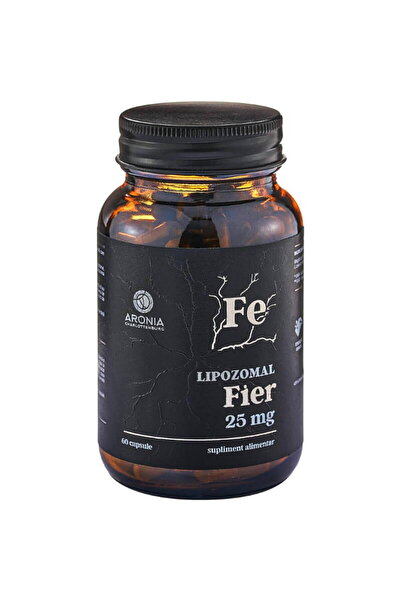 Aronia Charlottenburg Fier Lipozomal 25mg 60cps