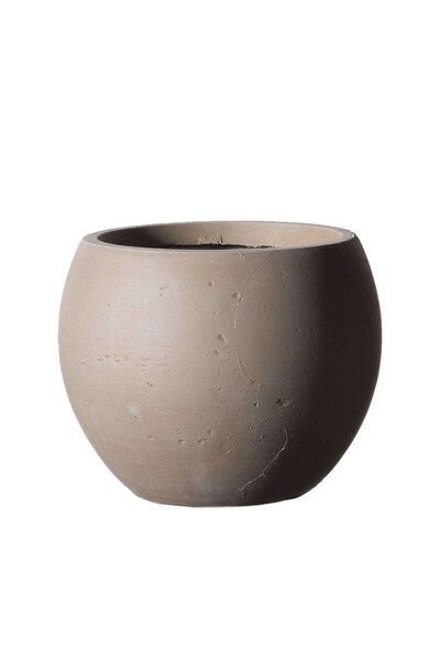 SUPERGREENS Caspo Clay Round Rocky C-5740-8 55x55x39cm Μπεζ