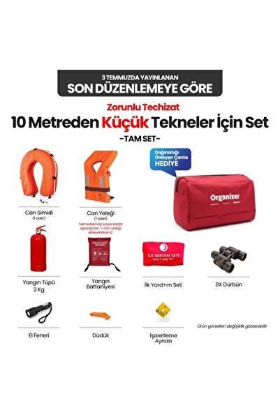 Alamatra FULL - 10 Metre Altındaki Tekneler için Zorunlu Teçhizat Seti