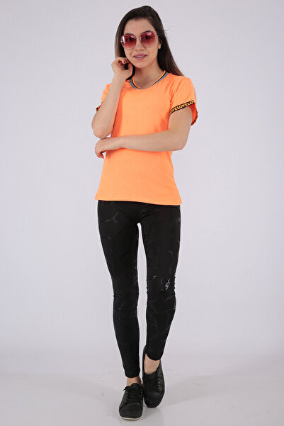 FIRST STYLE Turkish Stylish Orange Color T-Shirt