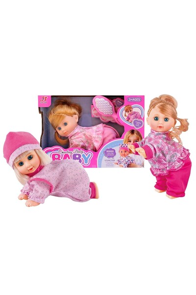 ToyMarkt Κούκλα 20εκ. Μπαταρίας που σέρνεται 24x16x10εκ. 98263