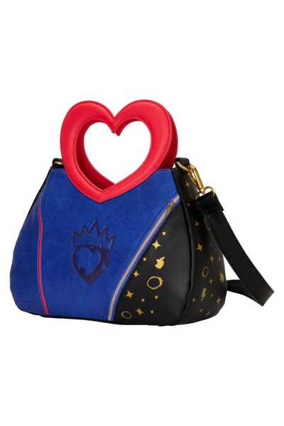 Loungefly Geanta Crossbody Evie Cosplay Descendants, multicolor, 23x7,6x15cm