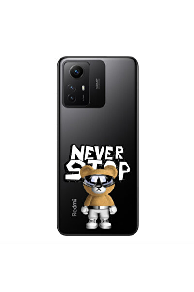 Other Xiaomi Redmi Note 12s Never stop Transparent Silicone TPU Θήκη