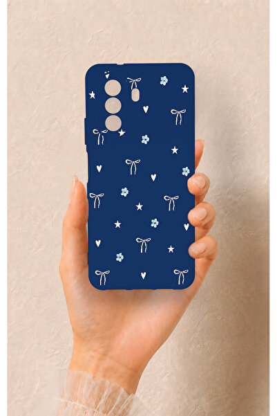 Vip Case Huawei Nova Y70 Uyumlu Mini Fiyonk Desenli Silikon Kılıf