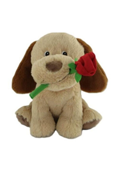 Simba Jucarie de plus / plus caine Nicotoy cu trandafir, cadou de Valentine's...