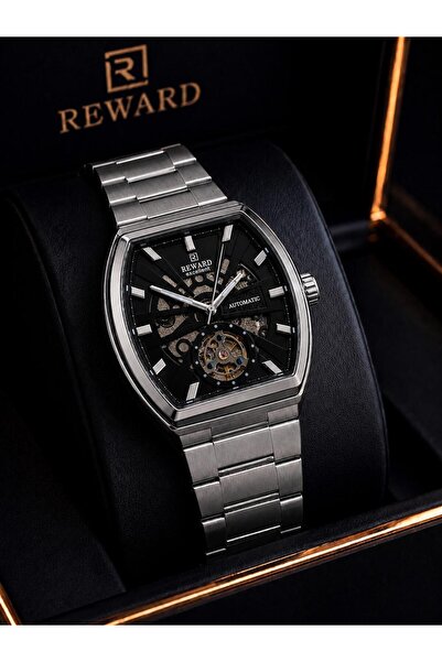 Reward Automatic Luxury Series Men's Watch Steel Strap 5 Atm Water Resistant ...