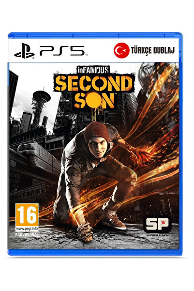 Sucker Punch inFamous Second Son Türkçe Dublaj Ps4 ve Ps5 Uyumlu Dijital