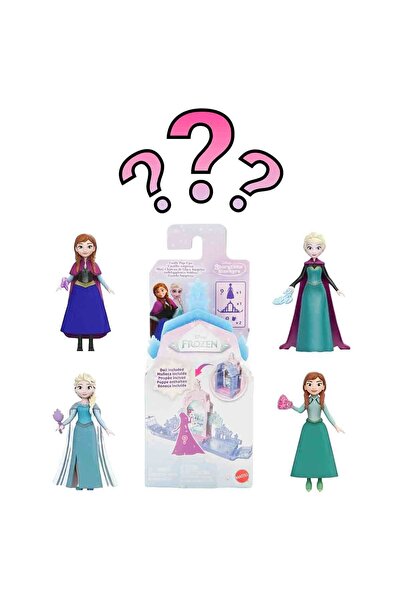 Disney Frozen Disney Karlar Ülkesi Kale Sürprizi ve Mini Bebek - Açık Mavi-Ko...