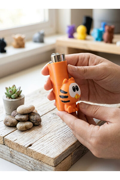Print Craft Garfield figürlü clipper uyumlu kılıf