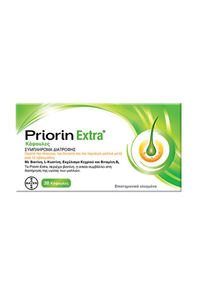 Priorin Επιπλέον 30 Κάψουλες