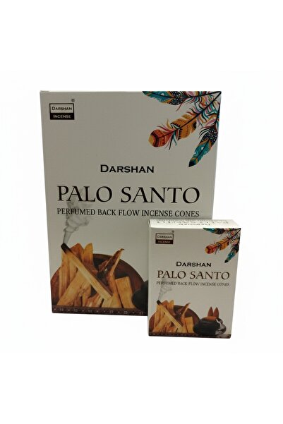 Darshan GERİ AKIŞ TÜTSÜ PALO SANTO AROMALI KONİK TÜTSÜ