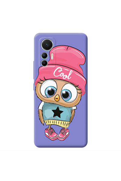 Other Xiaomi Mi 12 Lite Cool Star Purple Colored Silicone TPU Θήκη