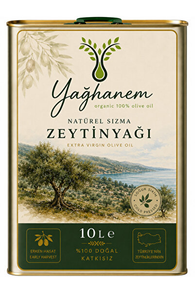 Yağhanem natürel sızma zeytinyağ - 10lt
