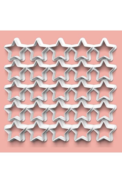 AKTASTORE Multi Dough Cutter Star Model Cookie and Sugar Dough Multi Cutter 4...