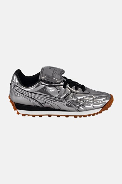 Puma Men Avanti C Fenty Lace Up Outdoor Shoes, Silver