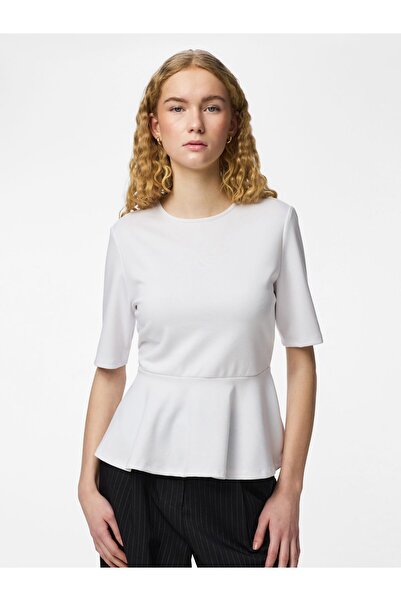 PIECES Tricou PCALISA PEPLUM