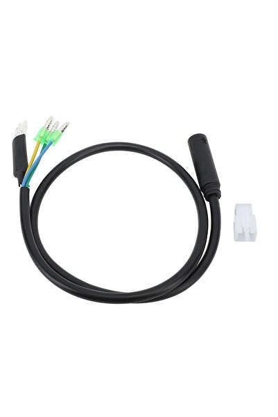 Choice 66cm Electric Bike Motor Extension Cable M6 Female 9 Pin Waterproof Ex...