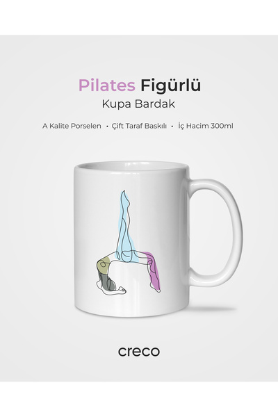 Pilates Kupa Bardak - A Kalite Porselen