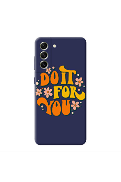 Other Samsung S21 Do it For You Dark Grey Colored Silicone TPU Θήκη