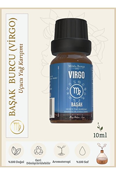 minia bahçe Başak ("Virgo") 100% Pure Essential Oil Blend – 10 ml