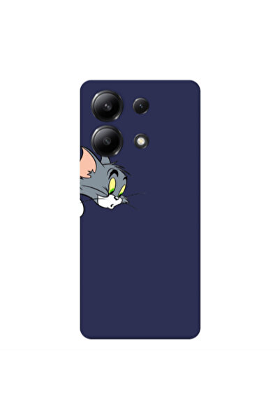 Other Xiaomi Redmi Note 13 4G Tom 1 Dark blue Colored Silicone TPU Θήκη