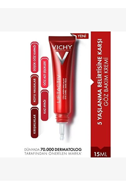 VICHY Liftactiv Collagen Specialist Eye Care Cream 15 ml