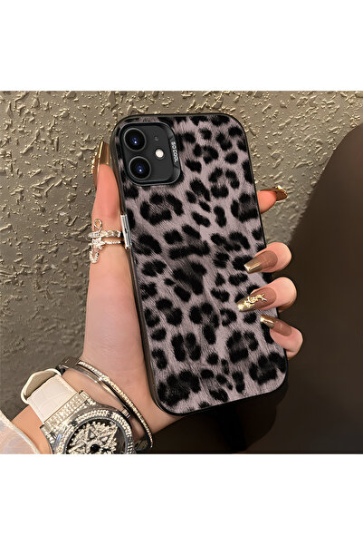 ARTISHELL iPhone 12/12 Pro Uyumlu Hafif lüks, leopar desenli, şık ve dayanıkl...