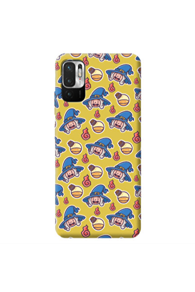 Other Xiaomi Redmi Note 10 Pro 5G Sweet Witch Yellow Colored Silicone TPU Θήκη