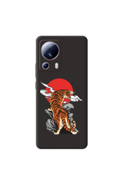 Other Xiaomi Mi 13 Lite Angry Gorilla Black Colored Silicone TPU Θήκη