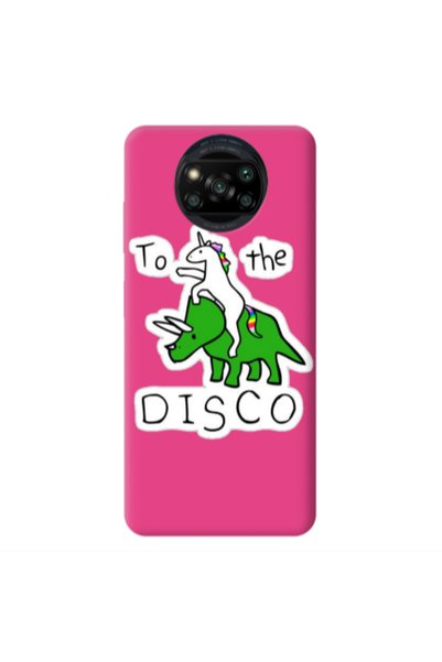 Other Xiaomi Poco X3 /X3 Pro To the disco Fuchsia Colored Silicone TPU Θήκη