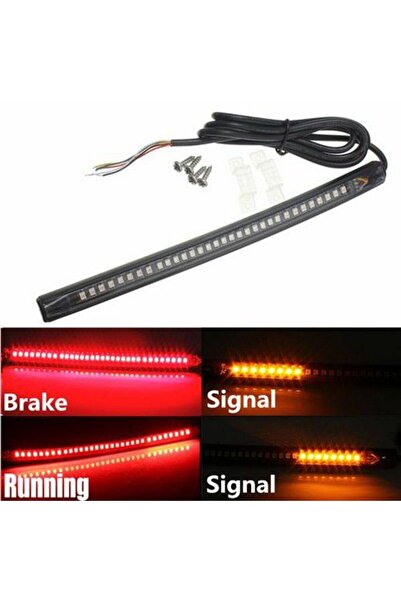 OEM Εύκαμπτη Ταινία LED Πορείας, Φρένων &amp; Φλας Μοτοσυκλέτας με 42 LED 12V...