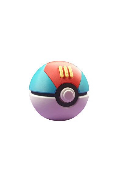 Eva Prints Figurina decorativa Lure Ball PokéBall, model 3D, inspiratie Pokém...