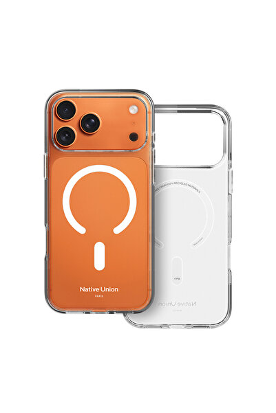Native Union iPhone 17 Pro Uyumlu Kılıf M-safe Şarj Özellikli RE Clear Serisi...