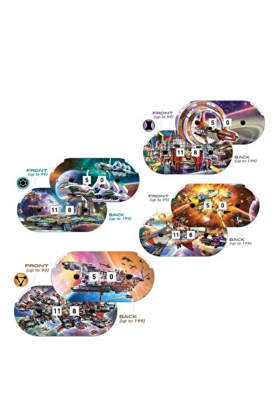 IUVI Set contoare de viata Games Star Realms Rise of Empire, fata dubla (fron...