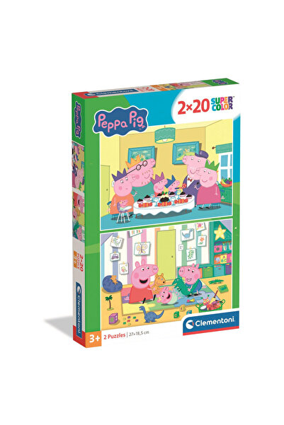 CLEMENTONI Puzzle 2x20 Piese - Peppa Pig 2026