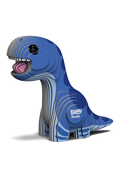 Eugy Puzzle 3D, Eugy, Model dinozaur, Albastru