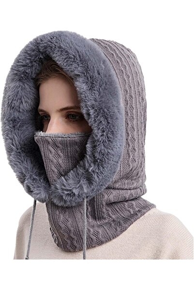 Arabest Multi-functional Balaclava,3-in-1 Hooded Neck Warmer,Fleece Face Mask...