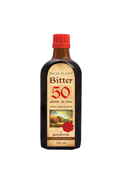 Dacia Plant Bitter 50 Cu Ganoderma 200ml