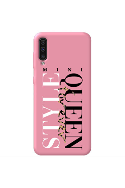 Other Samsung A70 Mini Quen Forever Pink Colored Silicone TPU Θήκη