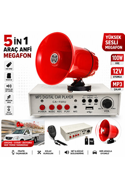 FIRSAT YOLU Pazarcı Anfi Dahili Hafıza Bluetooth Mıknatıslı USB SD MP3 (150w ...