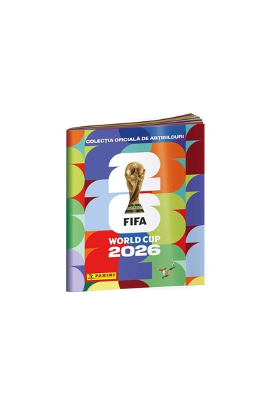 Panini Albumul Cupei Mondiale FIFA 2026, 112 pagini - Colecție de autocolante