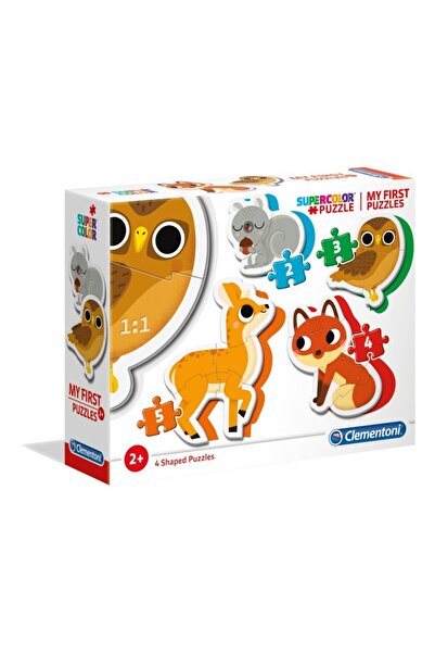 MC Micostore Puzzle carton 2-5 piese Supercolor My first - Animale din padure...