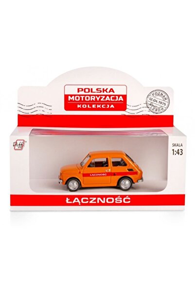 Daffi Masinuta, Daffi, Fiat 126p, metal, scara 1:43, multicolor, 14x11x6cm