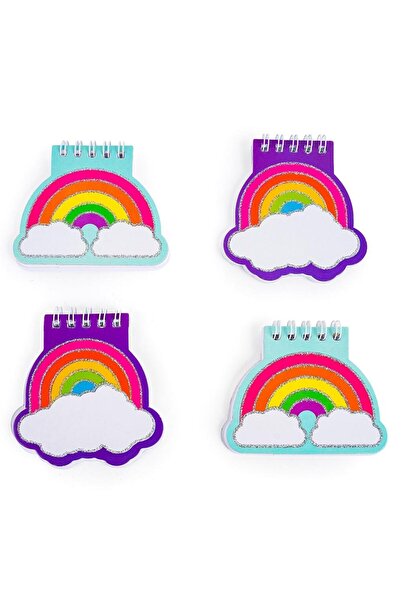 OEM Fandy Notesik bloc de notițe curcubeu 38 de pagini 6x10 cm cu spirală și ...