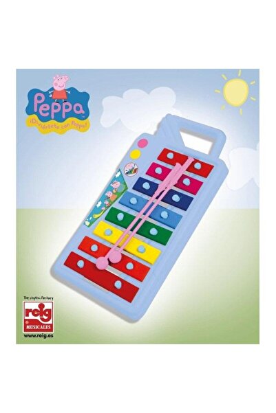 OEM Xilofon Peppa Pig 8 tonuri de la REIG - instrument colorat pentru copii 3+