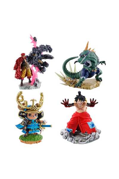 OEM Set figurine One Piece, 4 bucati, 9 cm, multicolor