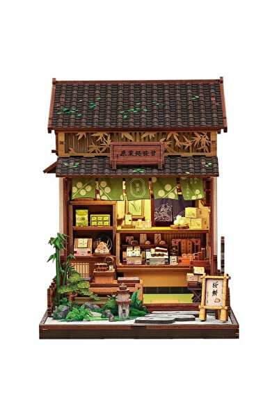 OEM Set DIY Casă Miniaturală Kanmi-dokoro Kurihara 19x15 cm