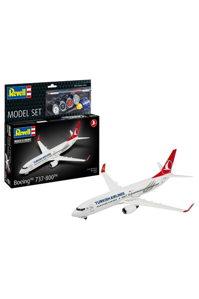 OEM Set de modelism Revell Boeing 737 800 Turkish Airlines 1:144